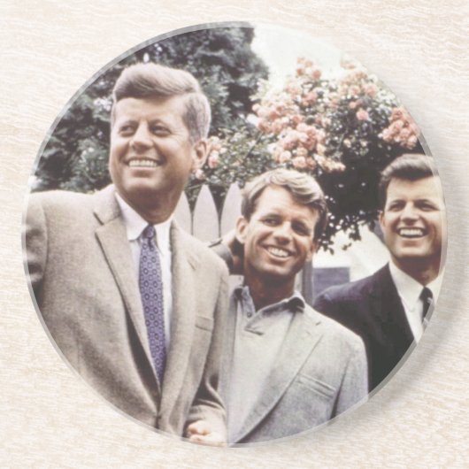 Kennedy Brothers, Präsident John, Robert & Ted Getränkeuntersetzer (Vorne)