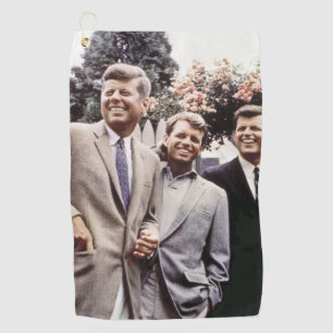 Kennedy Brothers, Präsident John, Robert & Ted Golfhandtuch