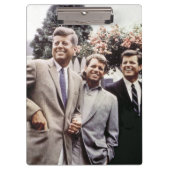 Kennedy Brothers, Präsident John, Robert & Ted Klemmbrett (Vorderseite)