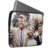 Kennedy Brothers, Präsident John, Robert & Ted Laptopschutzhülle (Vorne Rechts)