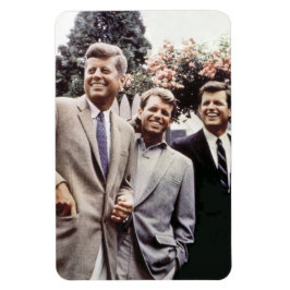 Kennedy Brothers, Präsident John, Robert & Ted Magnet