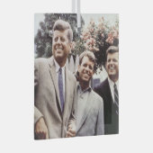 Kennedy Brothers, Präsident John, Robert & Ted Ornament Aus Glas (Vorderseite Rechts)