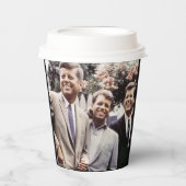 Kennedy Brothers, Präsident John, Robert & Ted Pappbecher (Vorderseite)