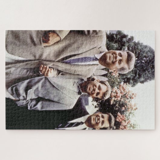 Kennedy Brothers, Präsident John, Robert & Ted Puzzle (Horizontal)