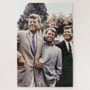 Kennedy Brothers, Präsident John, Robert & Ted Puzzle