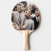 Kennedy Brothers, Präsident John, Robert & Ted Tischtennis Schläger (Vorderseite)