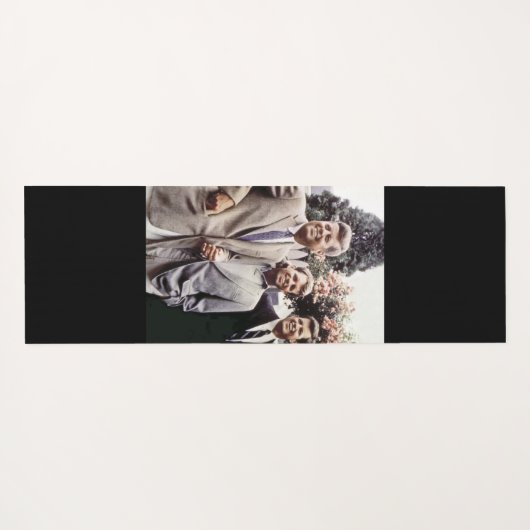 Kennedy Brothers, Präsident John, Robert & Ted Yogamatte (Rückseite (Horizontal))