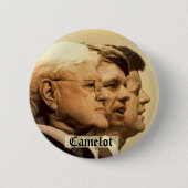 Kennedy-Brüder Camelot Button (Vorderseite)