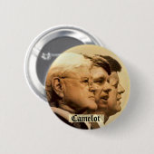 Kennedy-Brüder Camelot Button (Vorne & Hinten)