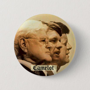 Kennedy-Brüder Camelot Button