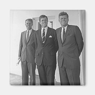 Kennedy-Brüder, John, Ted, Robert Magnet