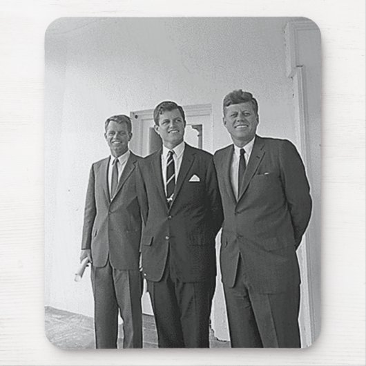 Kennedy-Brüder, John, Ted, Robert Mousepad (Vorne)