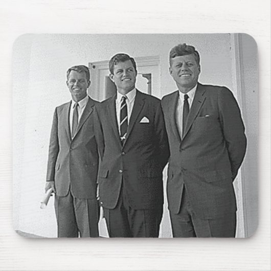 Kennedy-Brüder, John, Ted, Robert Mousepad (Vorne)