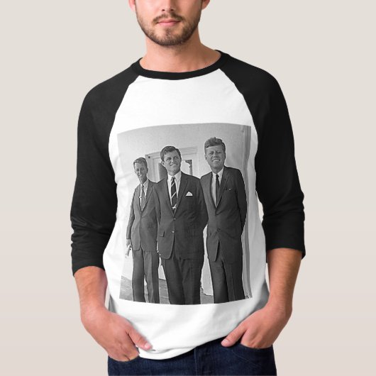 Kennedy-Brüder, John, Ted, Robert T-Shirt (Vorderseite)