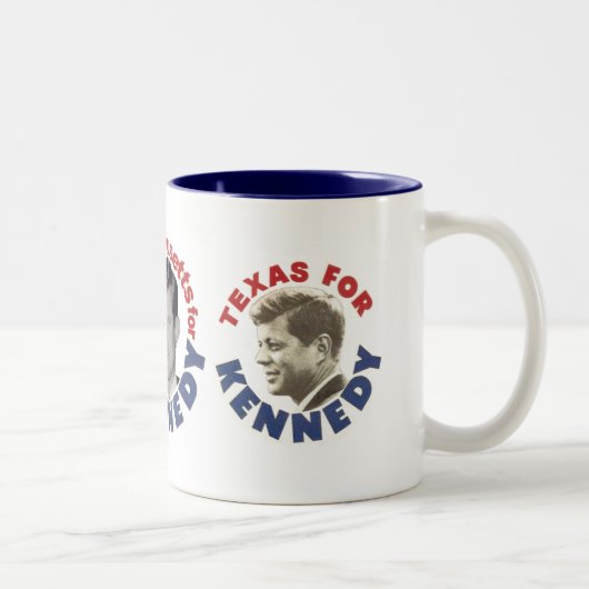 Kennedy-Bruder-Tasse Zweifarbige Tasse (Rechts)