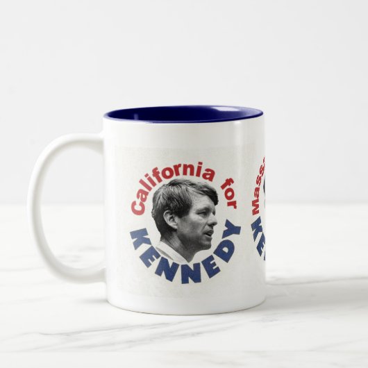 Kennedy-Bruder-Tasse Zweifarbige Tasse (Links)