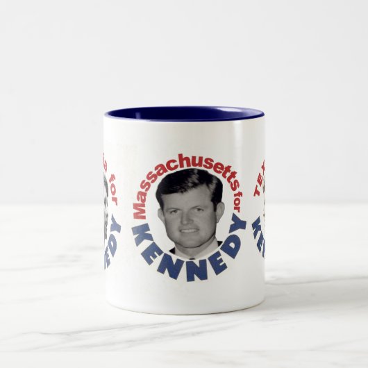 Kennedy-Bruder-Tasse Zweifarbige Tasse (Mittel)