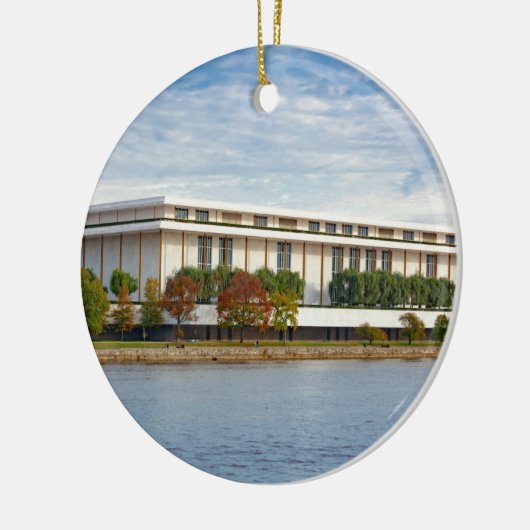 Kennedy Center Keramik Ornament (Links)
