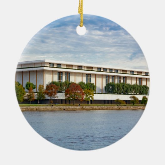 Kennedy Center Keramik Ornament (Hinten)