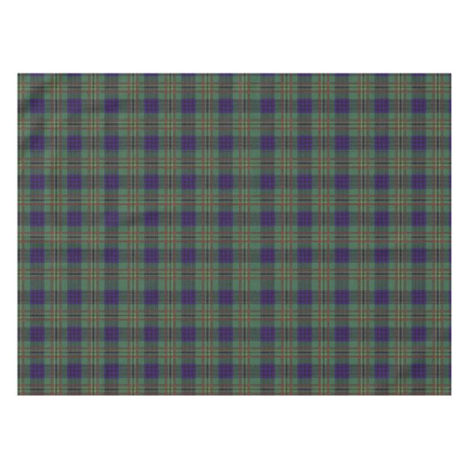 Kennedy-Clan karierter schottischer Tartan Tischdecke (Vorderseite (Horizontal))