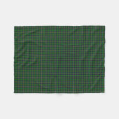 Kennedy-Clan-Tartan Fleecedecke (Vorderseite (Horizontal))