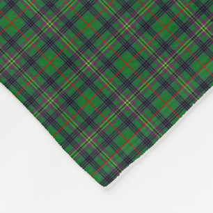 Kennedy-Clan-Tartan Fleecedecke