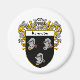 Kennedy Coat of Arms (Mantled) Magnet