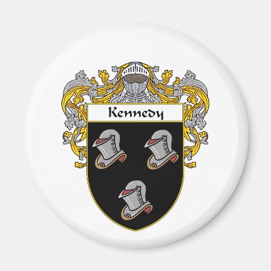 Kennedy Coat of Arms (Mantled) Magnet (Vorne)