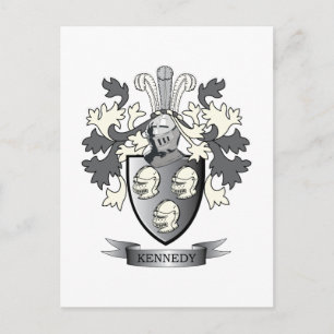 Kennedy Coat of Arms Postkarte