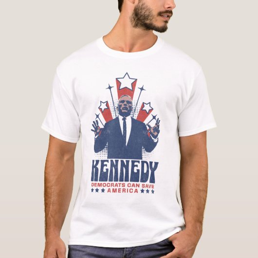 Kennedy-Demokraten können Amerika RFK Jr. 2024 Ger T-Shirt (Vorderseite)