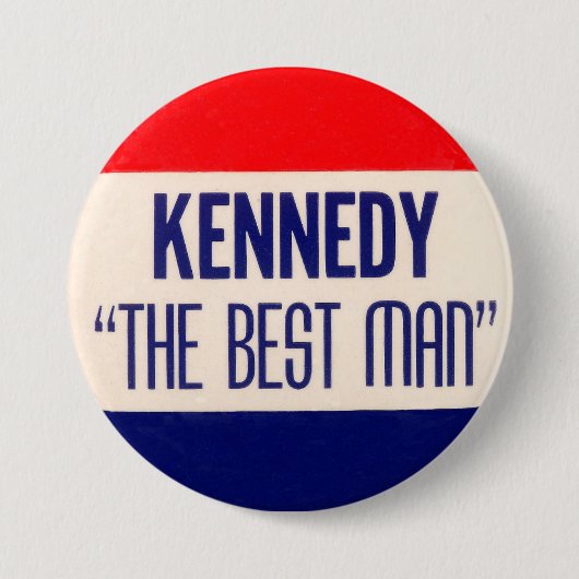 Kennedy "der Trauzeuge " Button (Vorderseite)