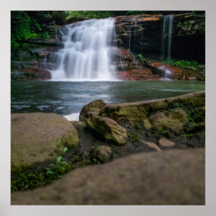 Kennedy Falls on Blackwater River, WV Poster