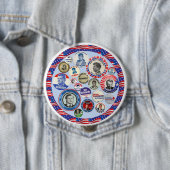 Kennedy-Familien-Dynastie Button (Beispiel)