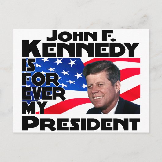 Kennedy Forever Postkarte (Vorderseite)