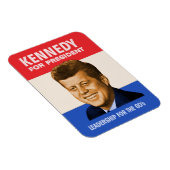 Kennedy für Präsident Magnet (Rechte Seite)