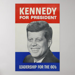 Kennedy für Präsident Poster