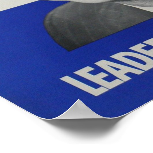 Kennedy für Präsident Poster (Ecke)