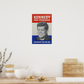 Kennedy für Präsident Poster (Küche)