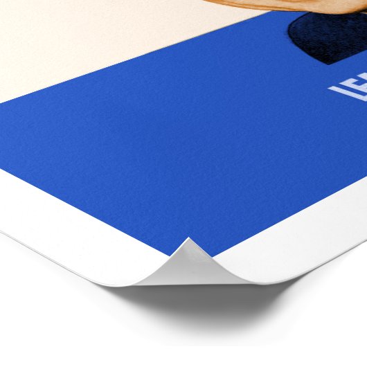 Kennedy für Präsident Poster (Ecke)