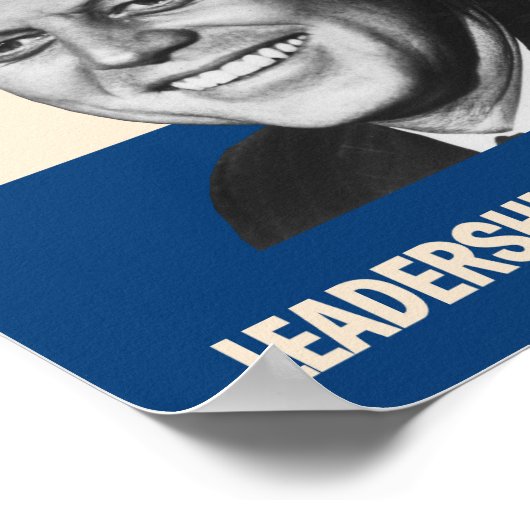 Kennedy für Präsident Poster (Ecke)