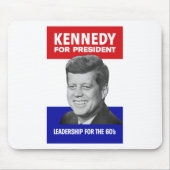 Kennedy für Präsidenten 1960 Mousepad (Vorne)