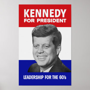 Kennedy für Präsidenten 1960 Poster