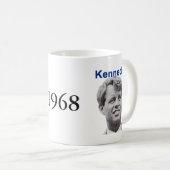 Kennedy gegen McCarthy 1968 Kaffeetasse (VorderseiteRechts)