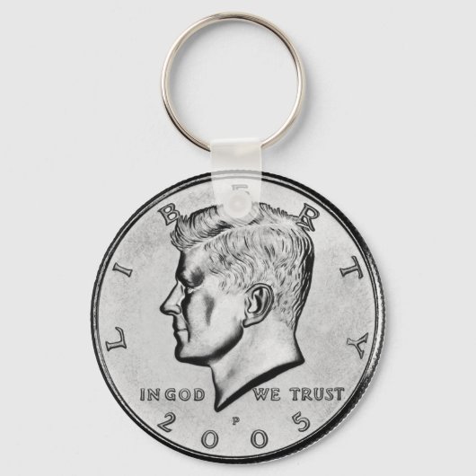 Kennedy Halb Dollar Schlüsselanhänger (Vorderseite)