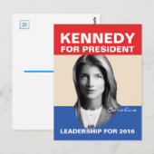 Kennedy Leadership Postkarte (Vorne/Hinten)
