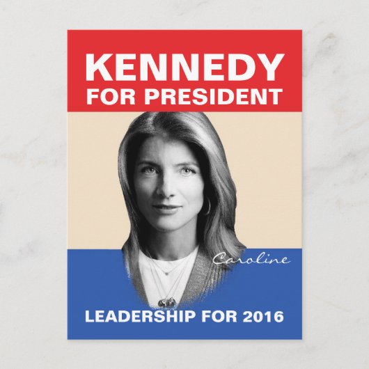 Kennedy Leadership Postkarte (Vorderseite)