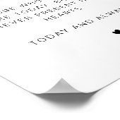 KENNEDY Minimalistisch in einem liebenden Gedächtn Poster (Ecke)