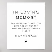 KENNEDY Minimalistisch in einem liebenden Gedächtn Poster (Vorne)