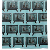 Kennedy Nixon 1960 Fernsehdebatte Duschvorhang (Vorderseite)