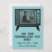 Kennedy Nixon 1960 Fernsehdebatte Einladung (Vorderseite)